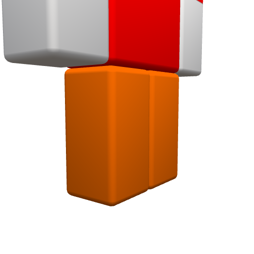 Orange Pants