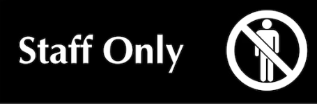 Decal: Staff only (#125) Staff only